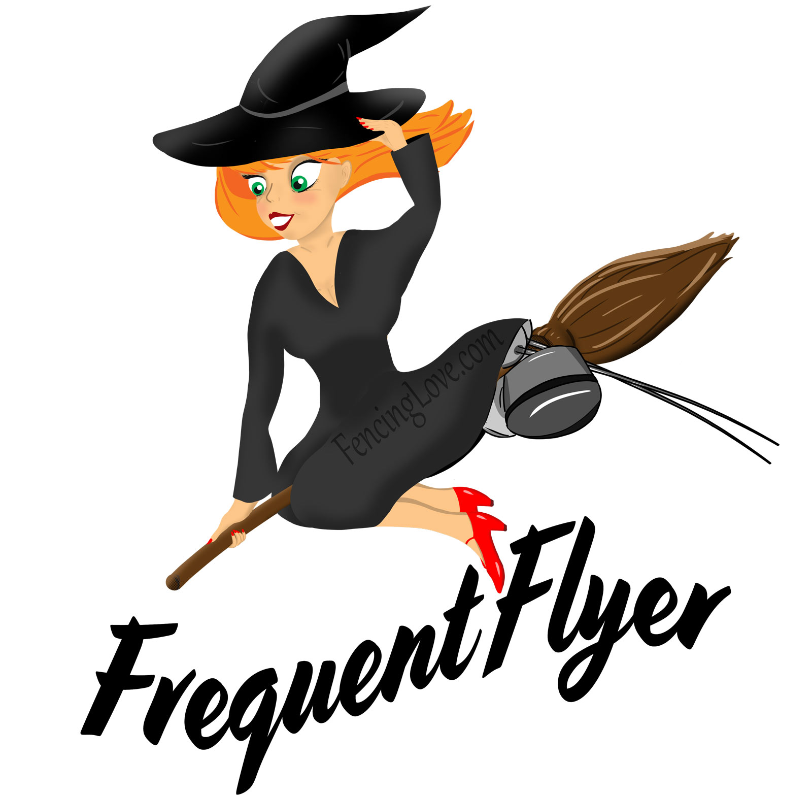 Fencing Competitions - Frequent Flyer Witch