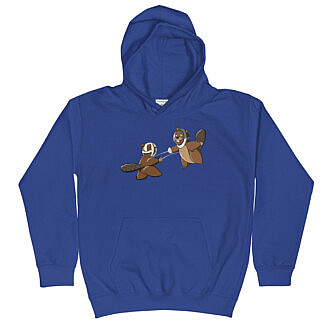 Fencing Beavers Kids Hoodie - Fencing Love