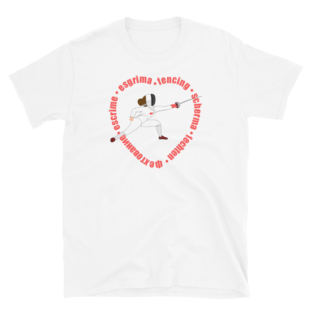 Fencing Languages Unisex T-Shirt - Fencing Love