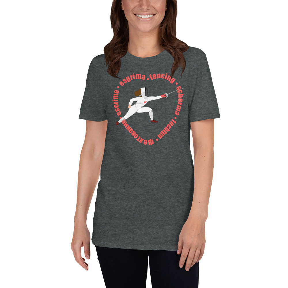 Fencing Languages Unisex T-Shirt - Fencing Love
