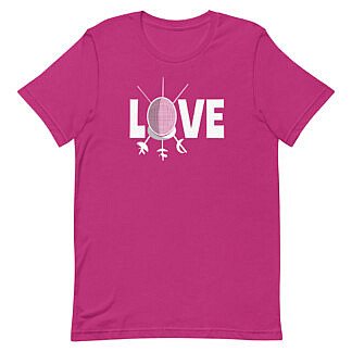 Love Fencing T-Shirt - Fencing Love
