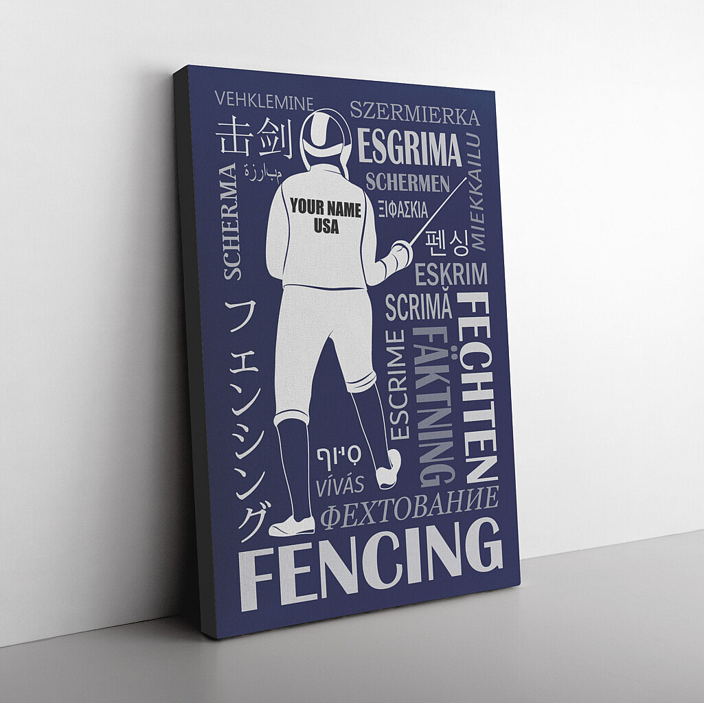 Fencing Wall Art