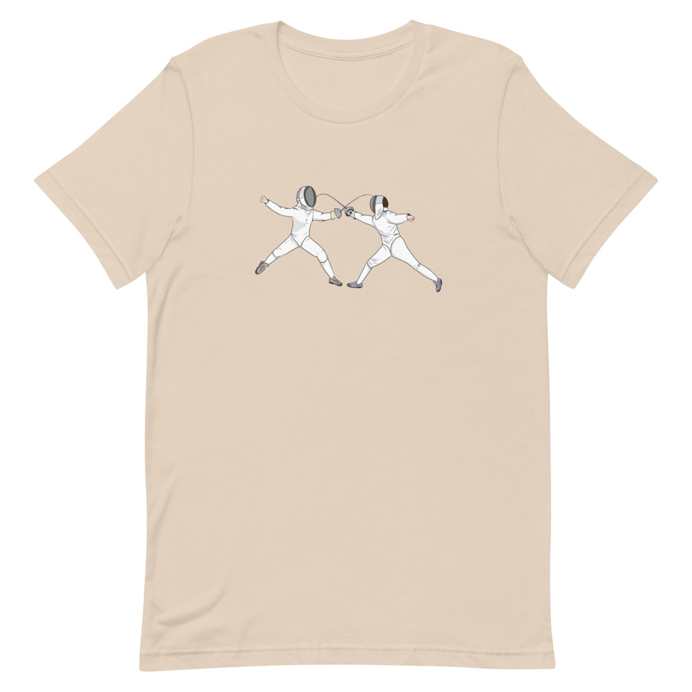 Epee Fencers T-Shirt - Fencing Love
