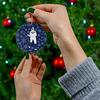 Personalized Fencing Ornament