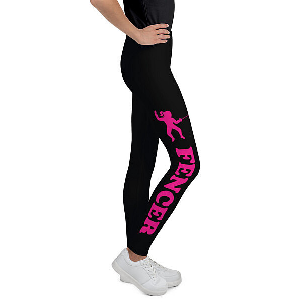 Youth Fencer Leggings - Fencing Love