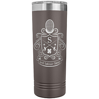 Personalized Sabre Fencer Tumbler