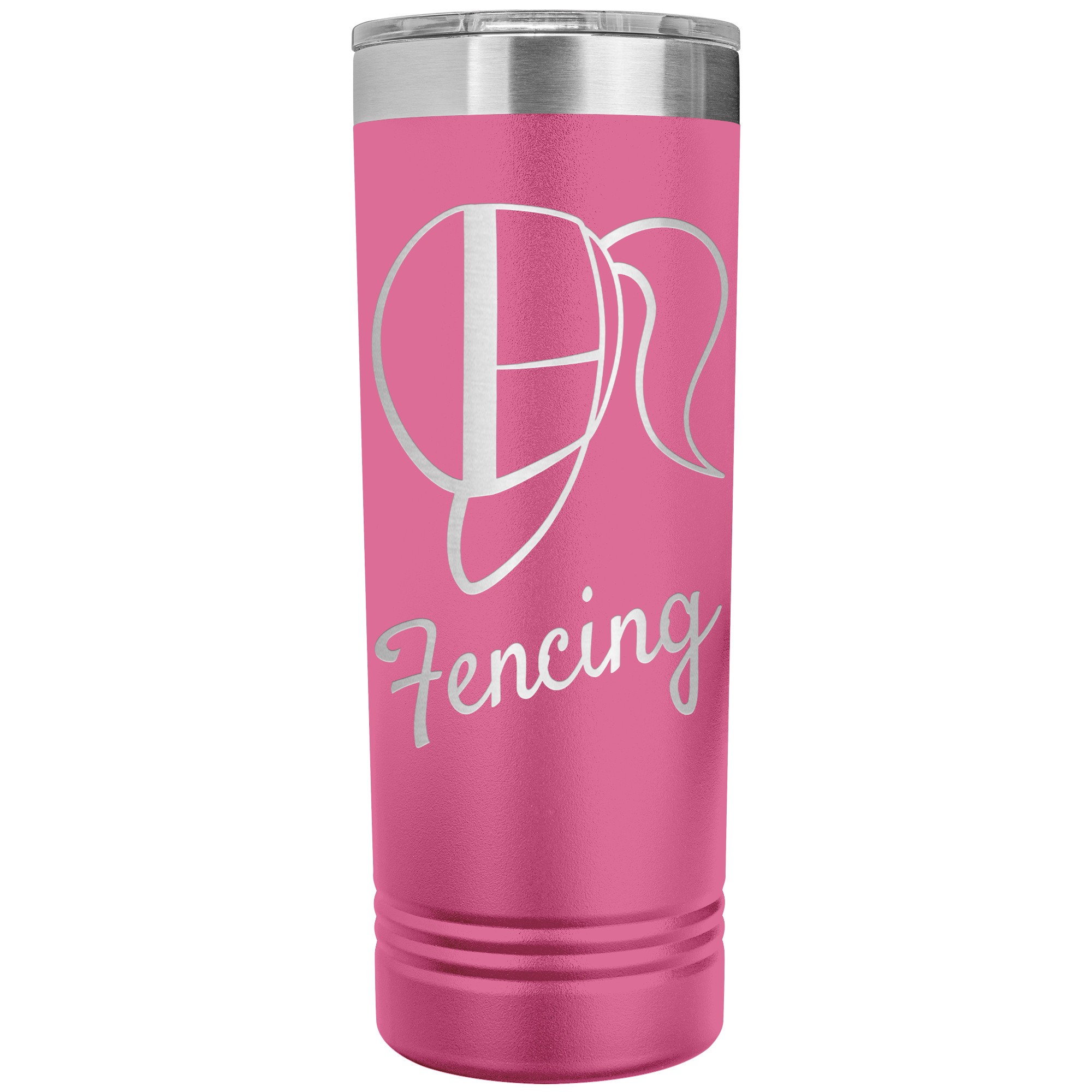 Girly Fencing Tumbler - Fencing Love