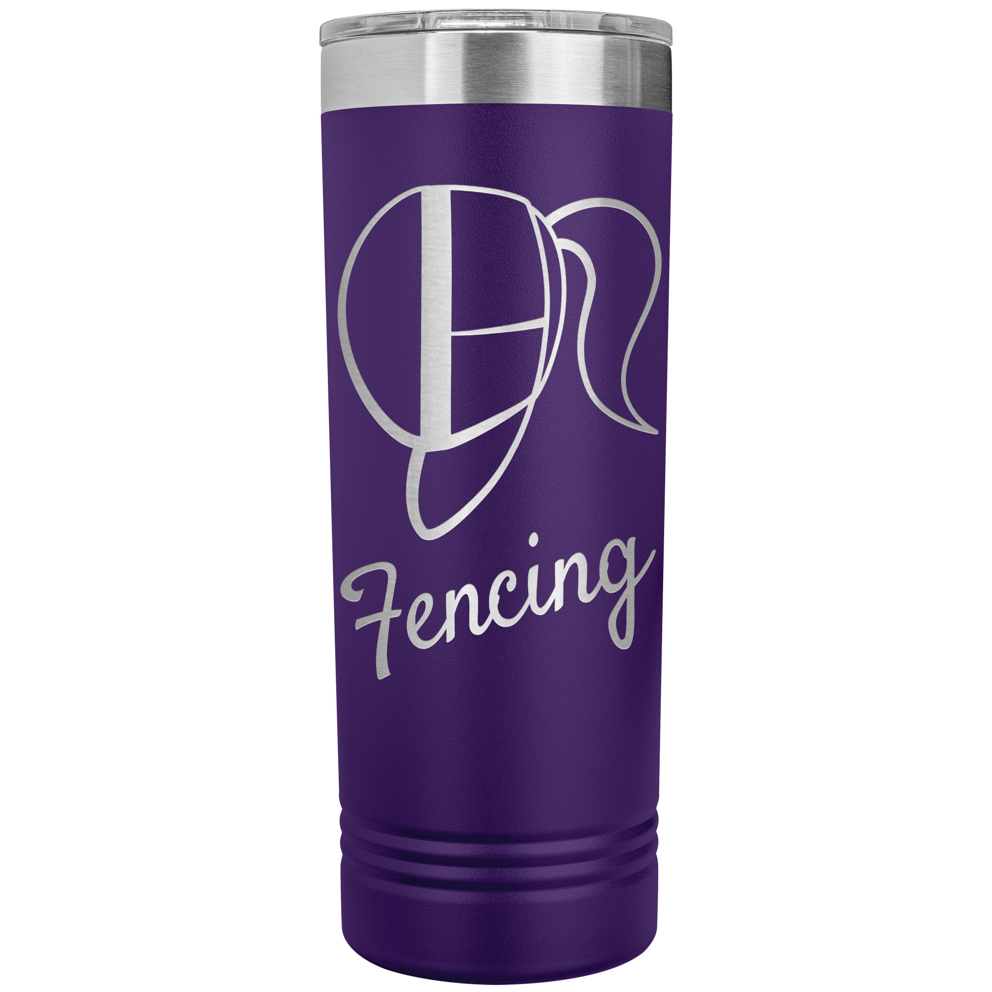 Girly Fencing Tumbler - Fencing Love